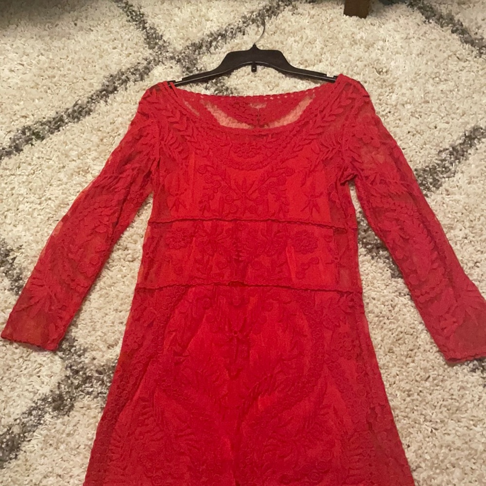 Express Red Dress